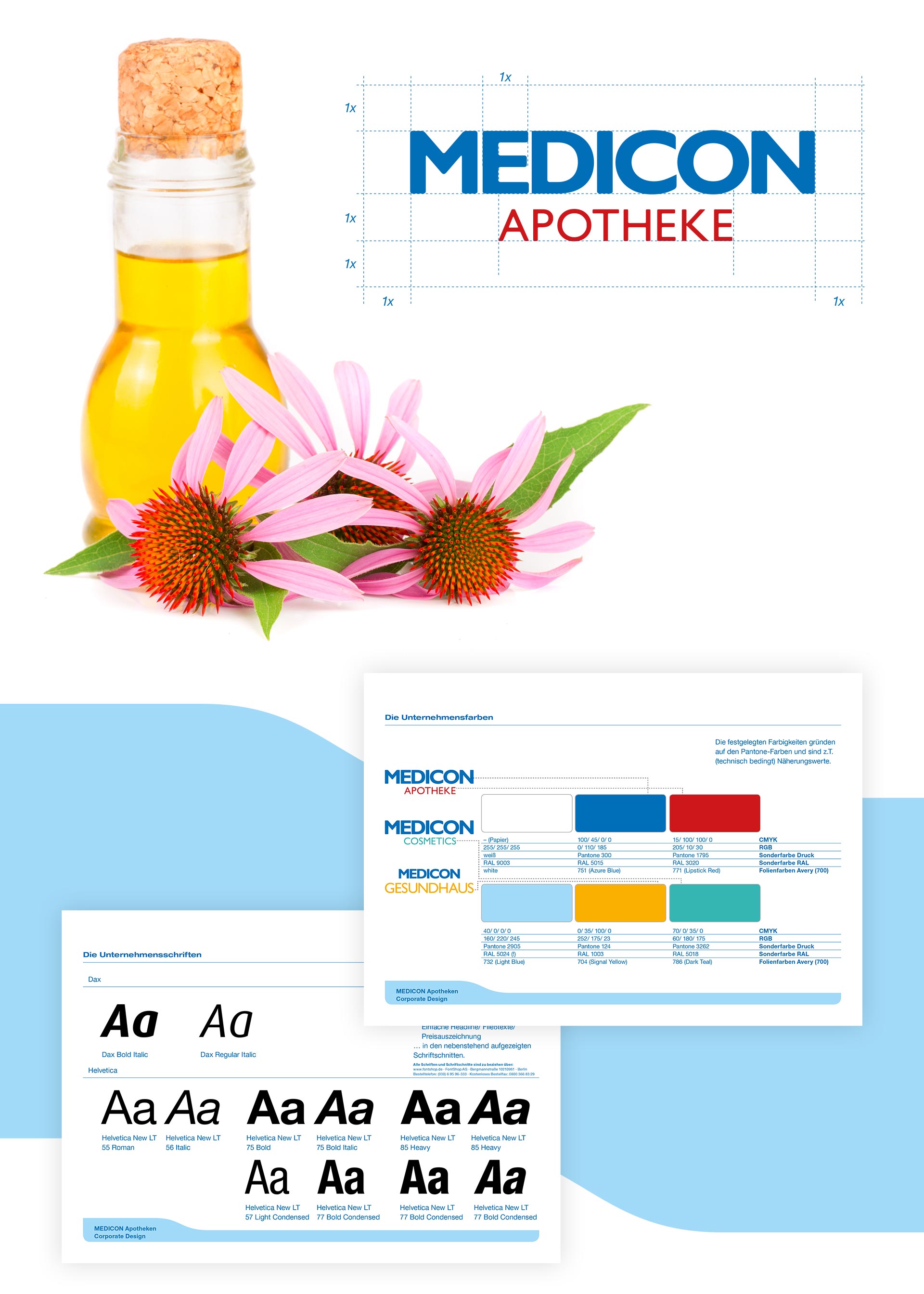 CI und Positionierung Medicon-Apotheken